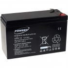 Powery Bly-Gel Batteri til UPS APC Back-UPS ES700 9Ah 12V